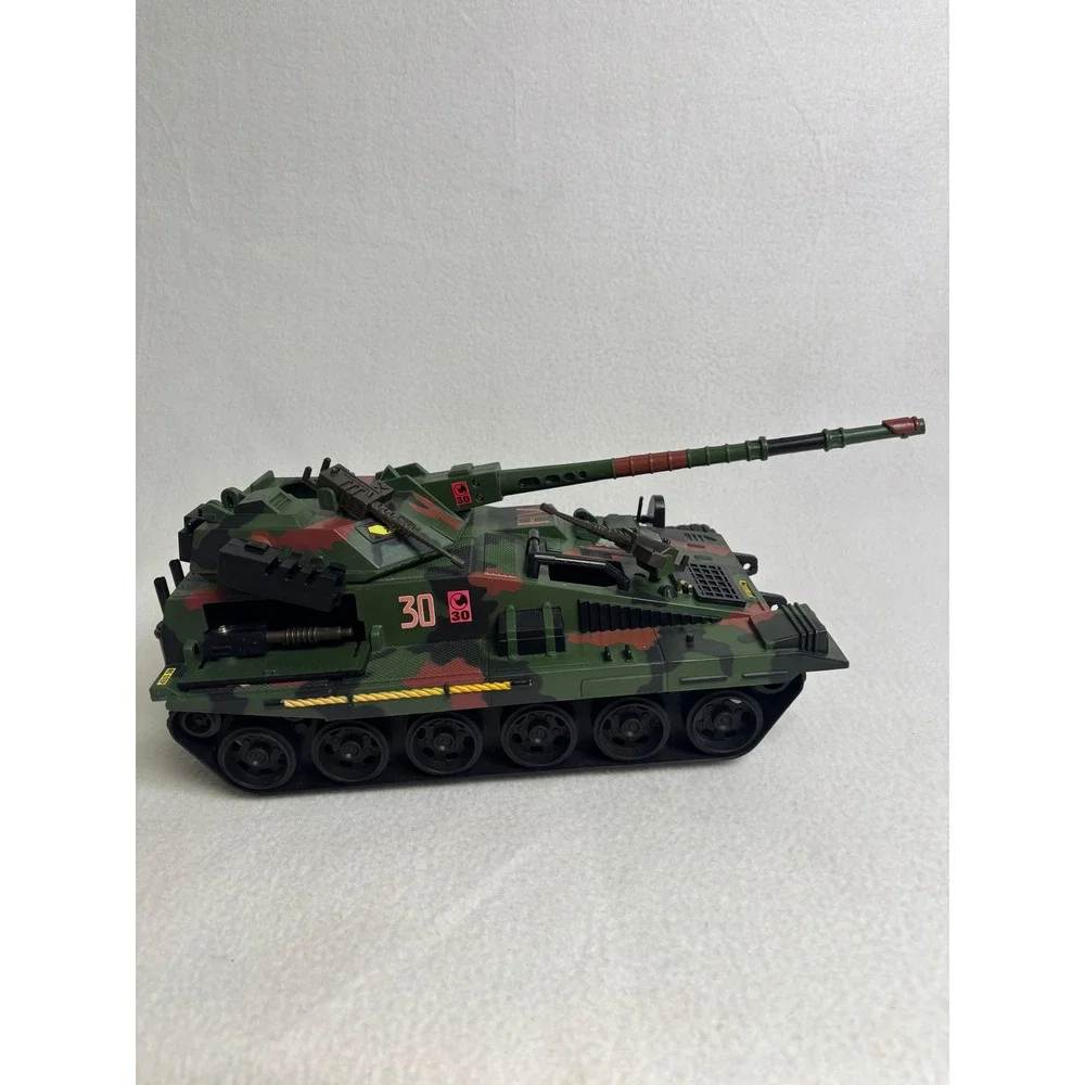 Military Camo Large Green Woodland Camouflage Combat Toy Tank